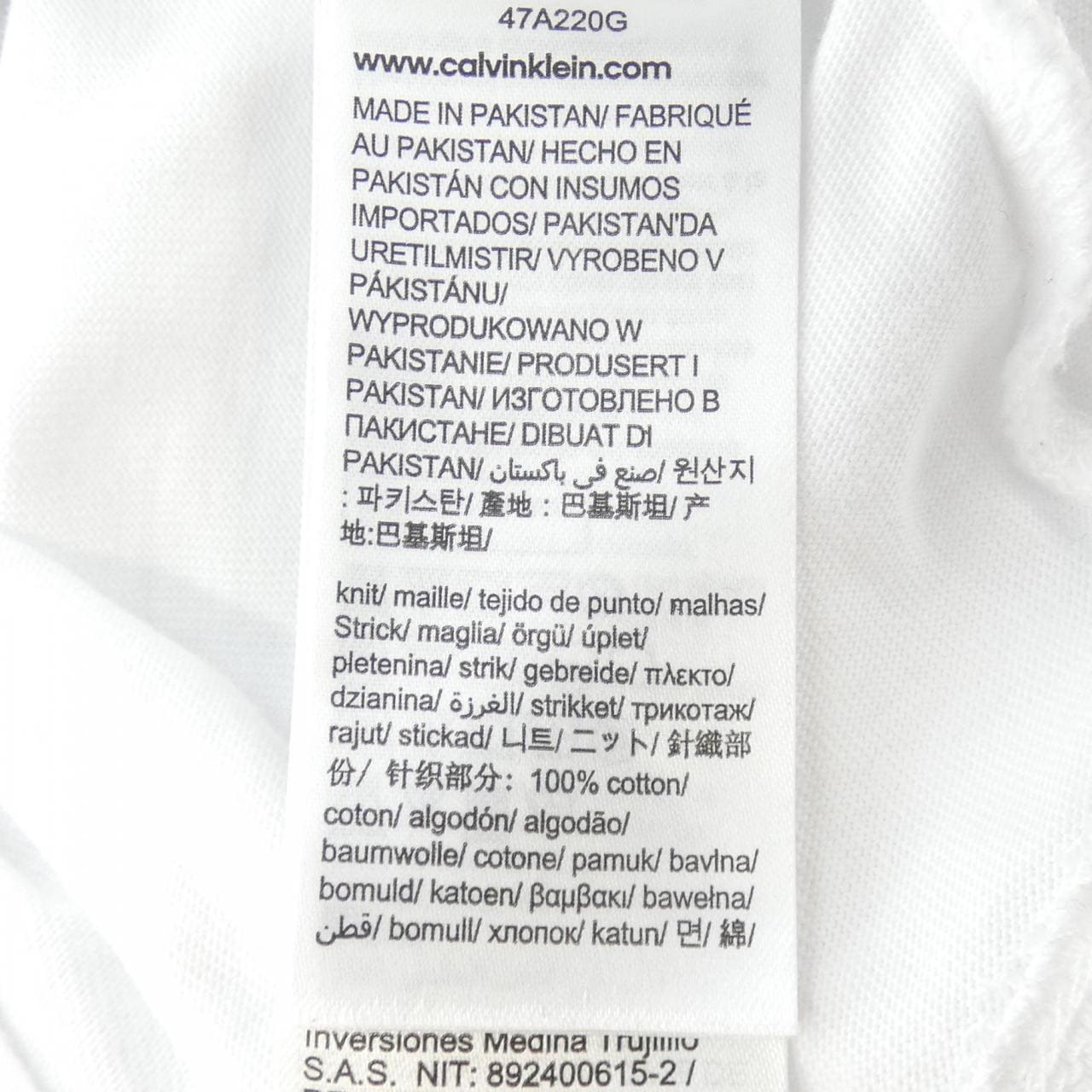 カルバンクライン Calvin Klein 47A220G Tシャツ