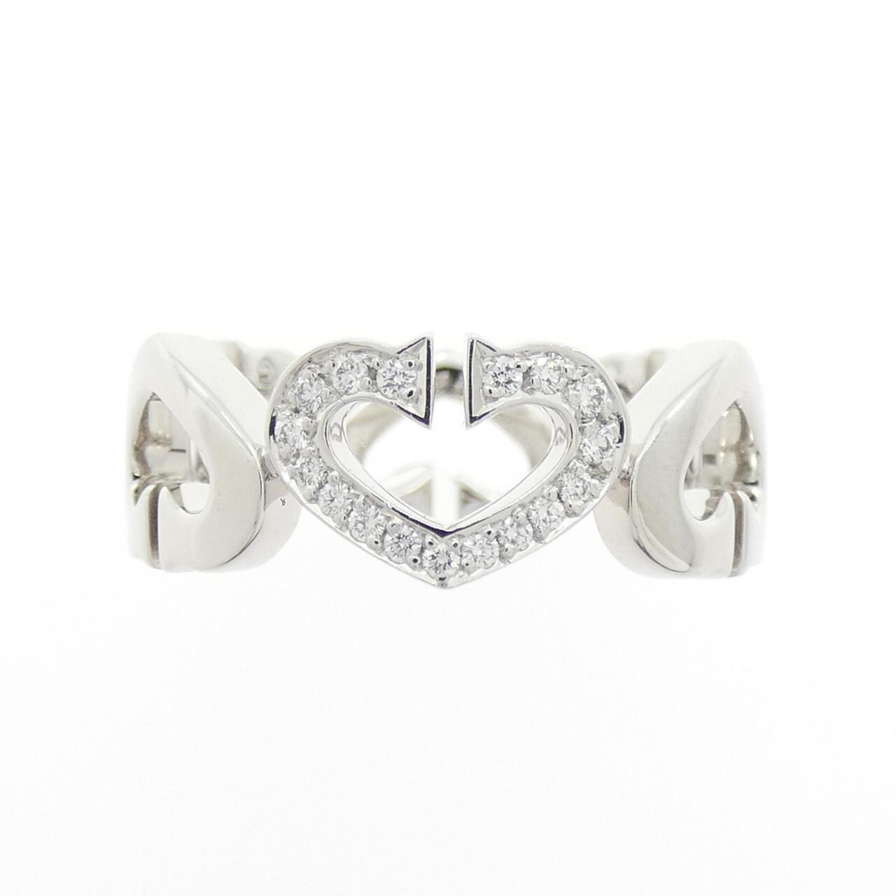 Cartier C heart 1P 戒指