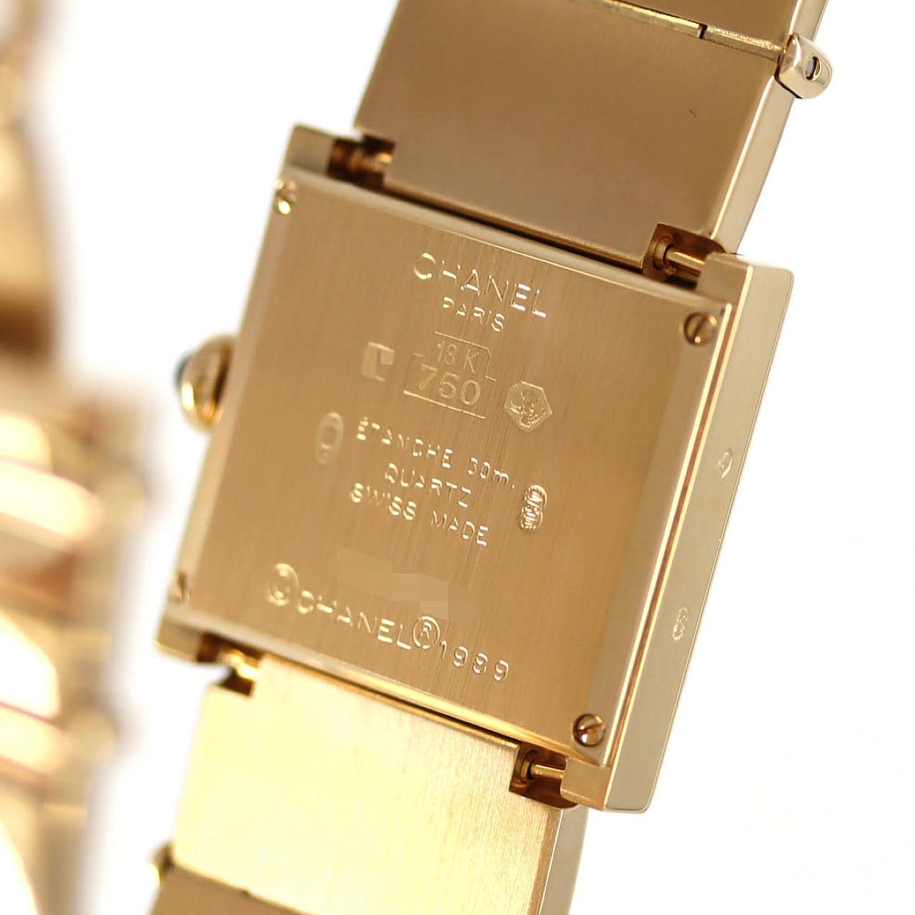 CHANEL Mademoiselle YG H0834 YG石英