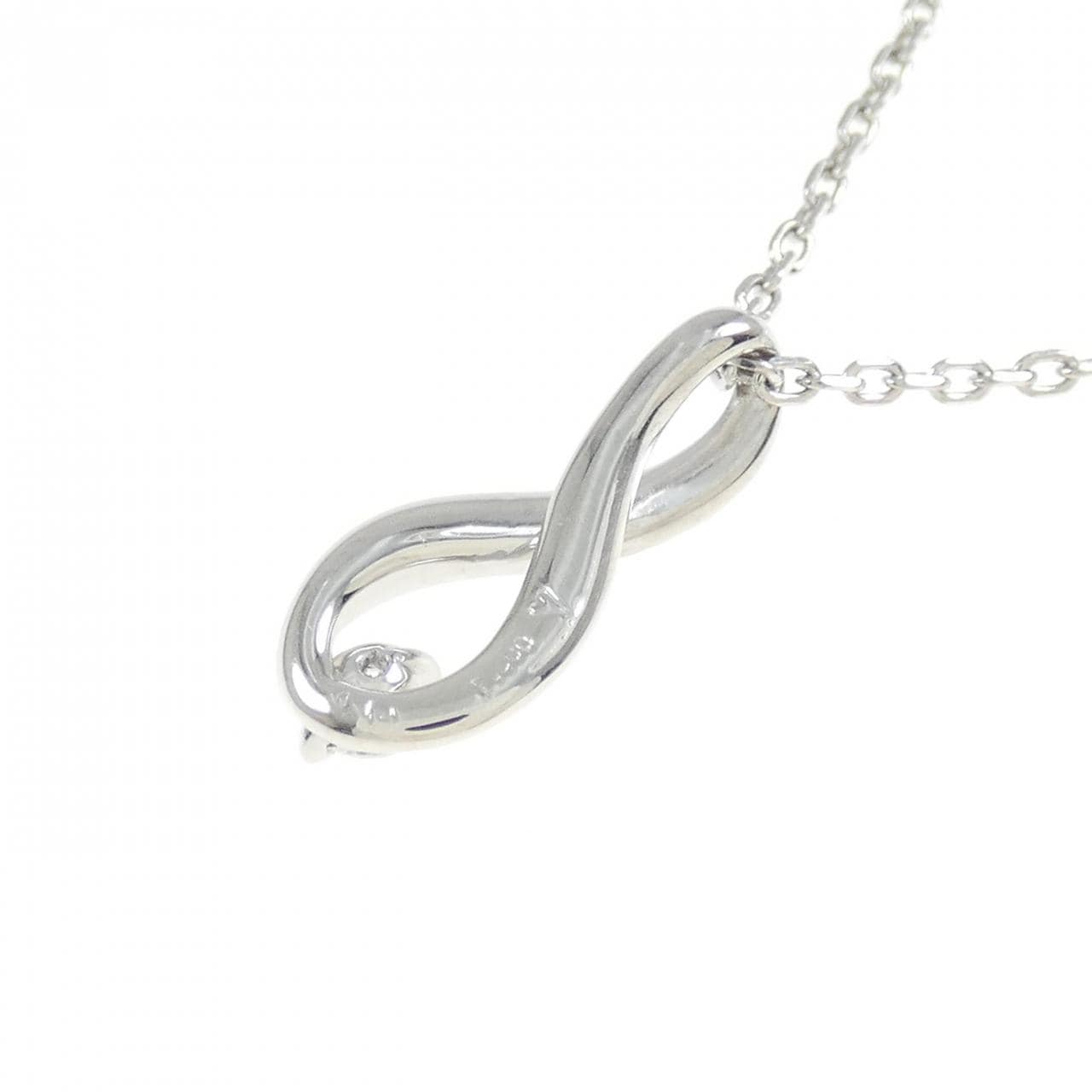 PT900/PT850 Diamond Necklace 0.15CT