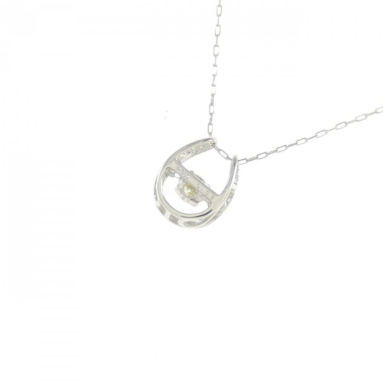 【新品】PT900 ダイヤモンド ネックレス 0.08CT