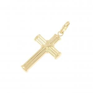 【新品】K18YG クロス ペンダント