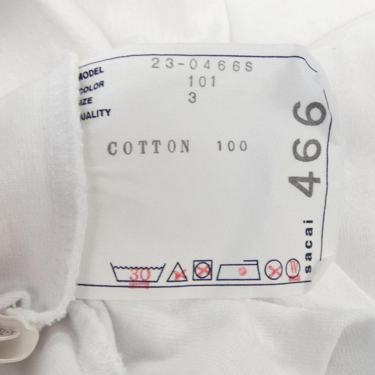 サカイ SACAI 23-0466S Tシャツ