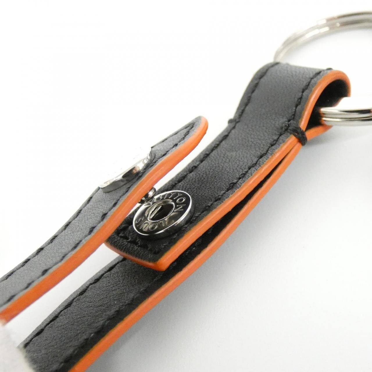 ルイヴィトン ダミエ コバルト ポルト クレ ベルト タブ M67776 キーリング