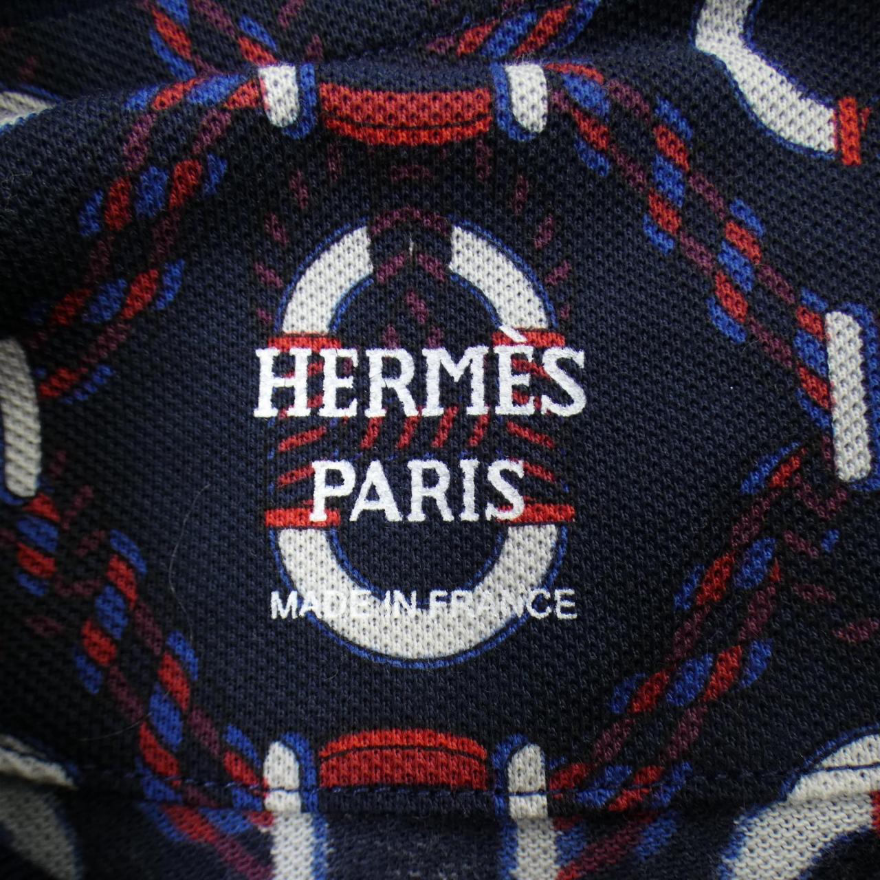 エルメス HERMES カノエ　CANOE 3E4512DB ポロ ドレス カットワンピース