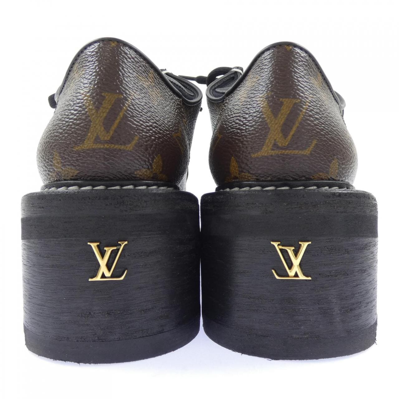 ルイヴィトン LOUIS VUITTON LVボブールライン ダービー シューズ