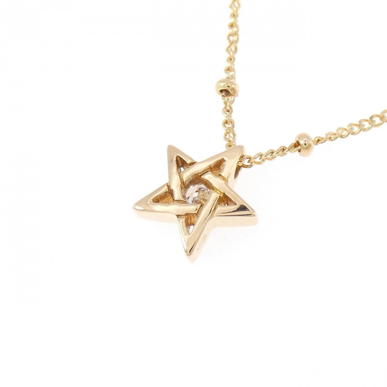 スタージュエリー ダイヤモンド ネックレス 0.05CT
