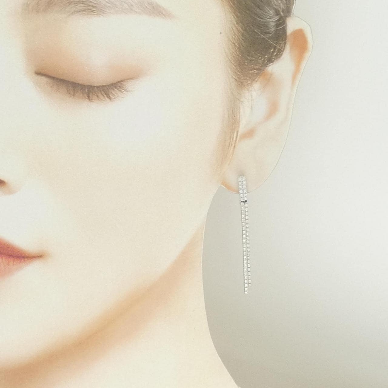 ポンテヴェキオ ダイヤモンド ピアス 0.62CT