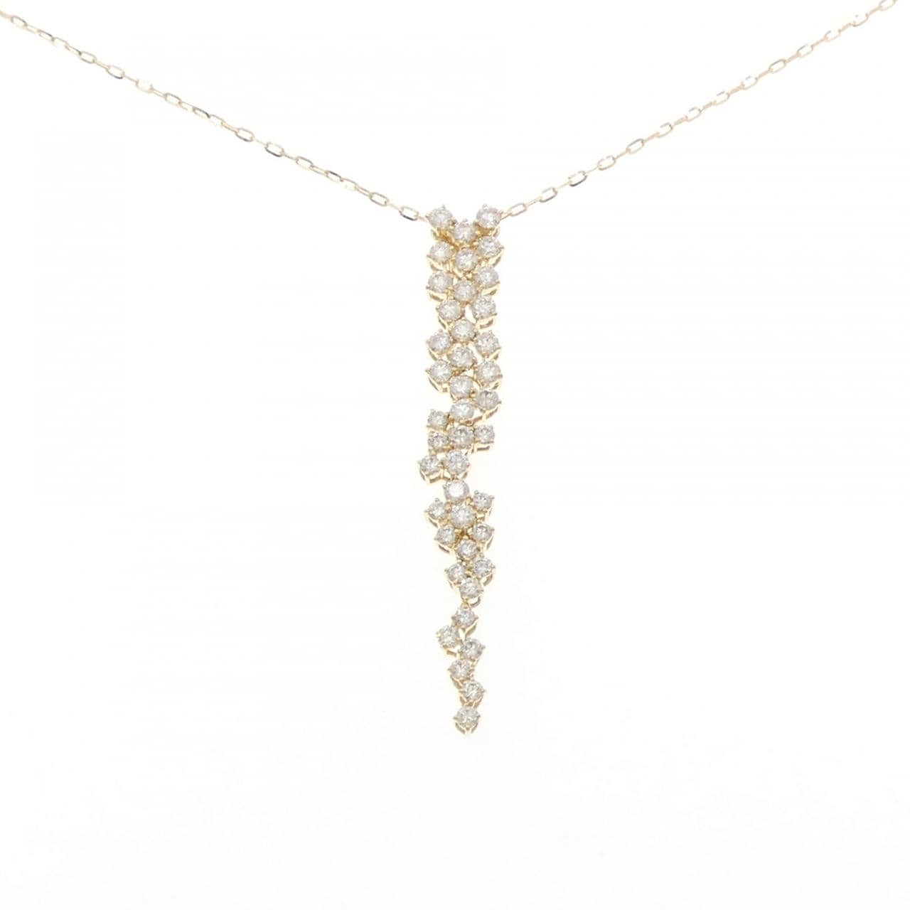 K18YG ダイヤモンド ネックレス 3.00CT