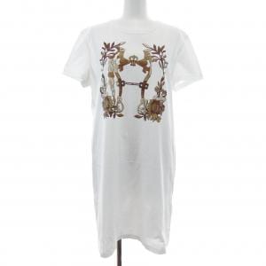 エルメス HERMES CARTOUCHE　デッラ･カヴァッレリア 4E4530DA カットワンピース