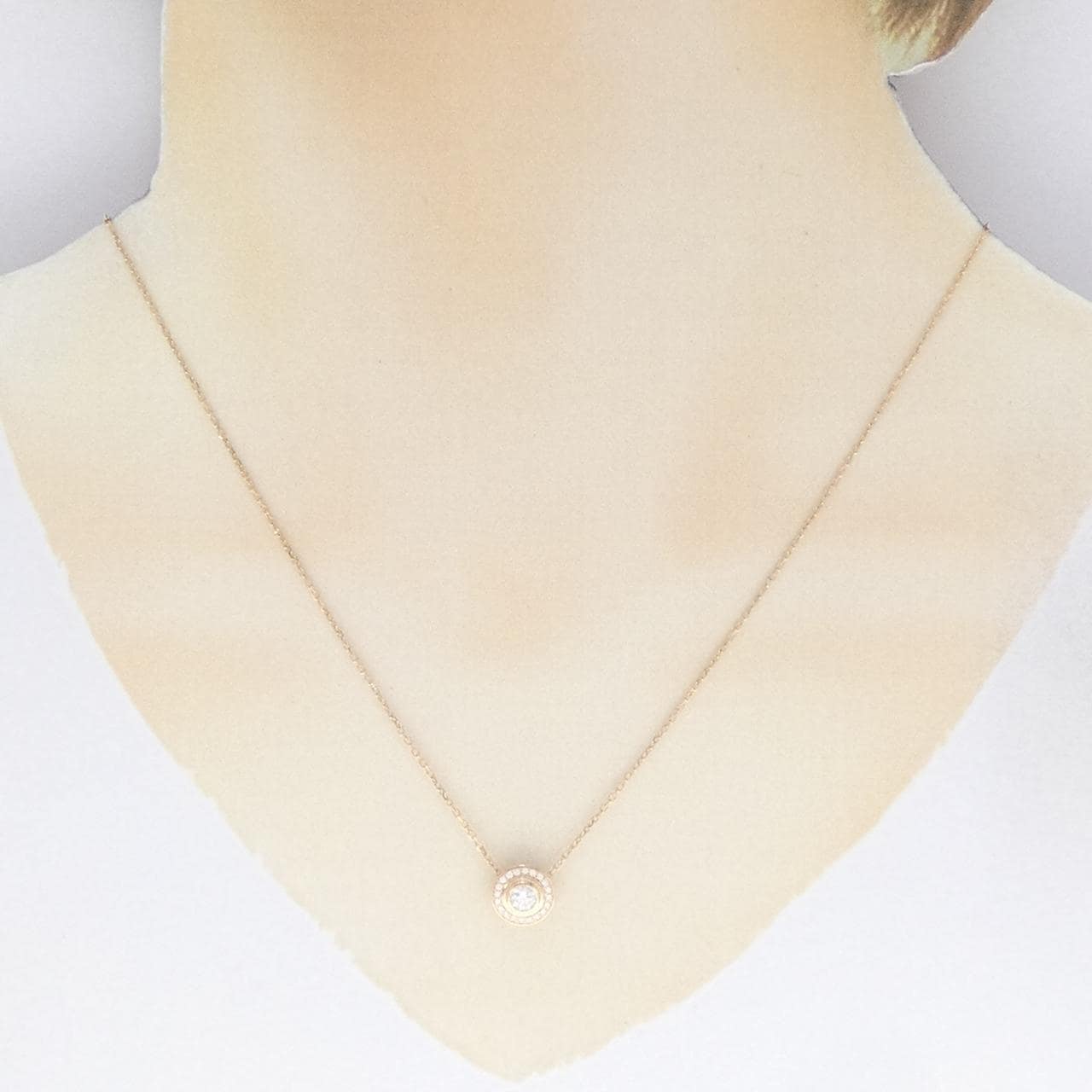 カルティエ ダムール ネックレス 0.23CT D VVS2 3EXT