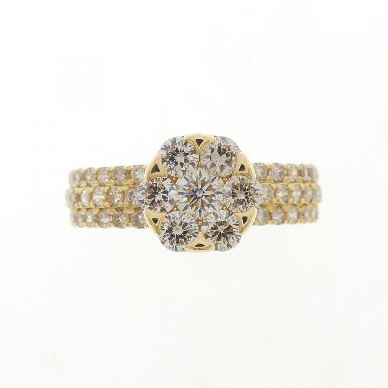 K18YG ダイヤモンド リング 1.00CT