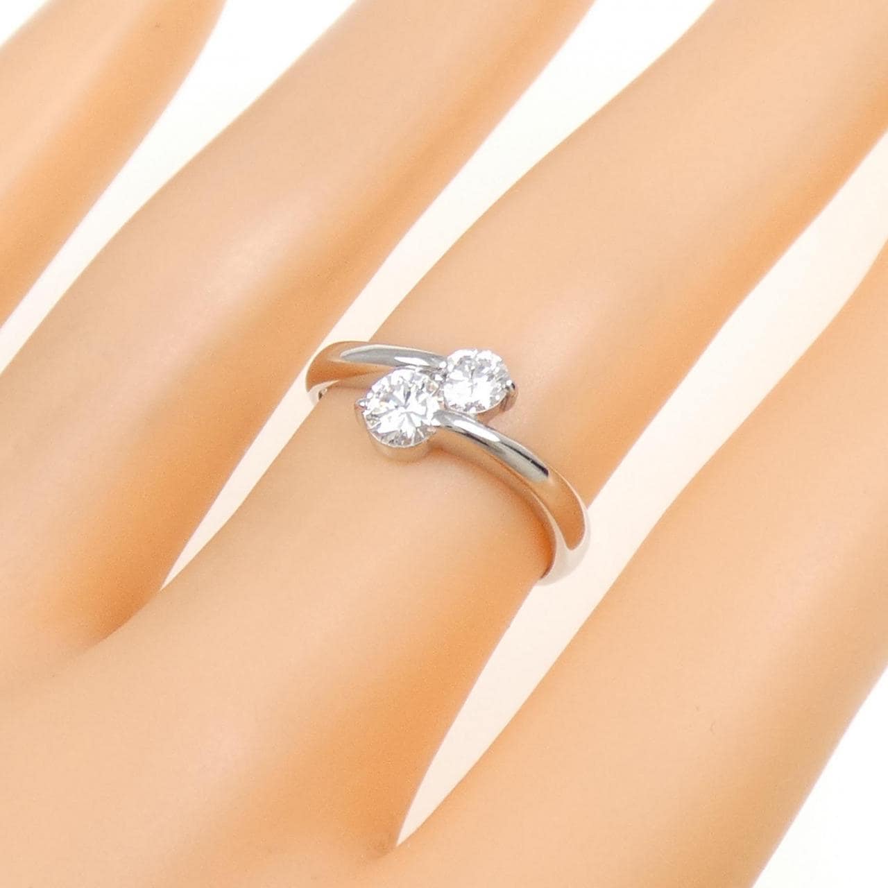 PT900 ダイヤモンド リング 0.48CT
