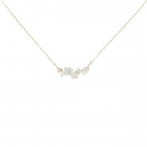 K10YG ダイヤモンド ネックレス 0.15CT