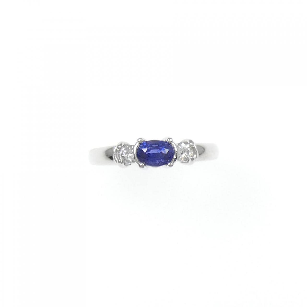 PT900藍寶石戒指0.28CT