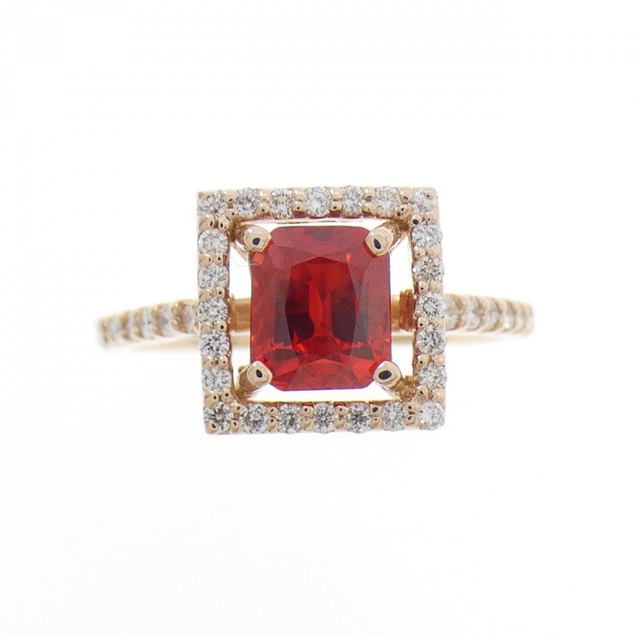 K18PG サファイヤ リング 1.184CT