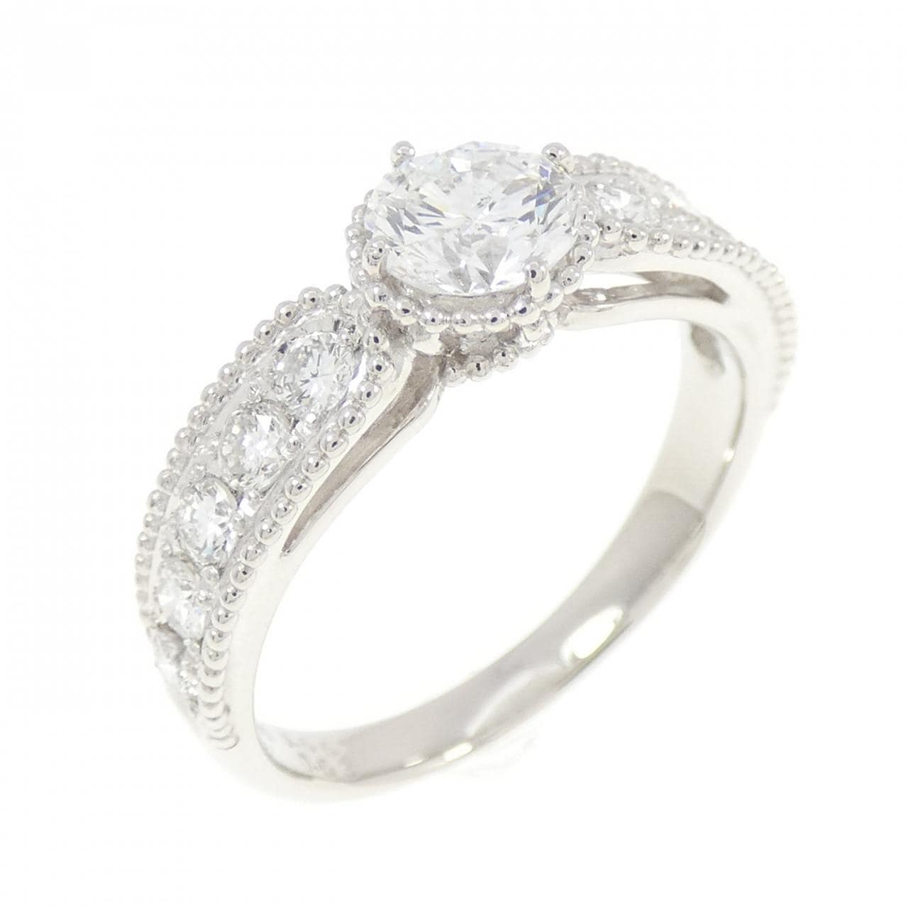 PT900 ダイヤモンド リング 0.667CT E SI2 Fair