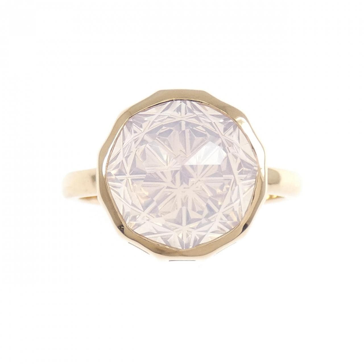 K18PG クオーツ リング