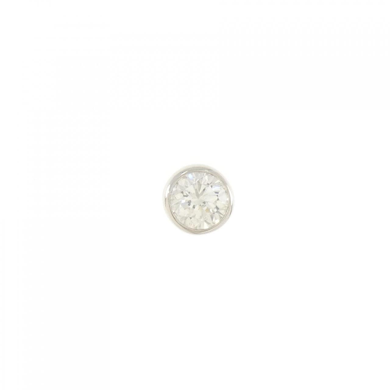 [Remake] PT900/ST Diamond Earrings 1.008CT F SI2 Fair (Single)