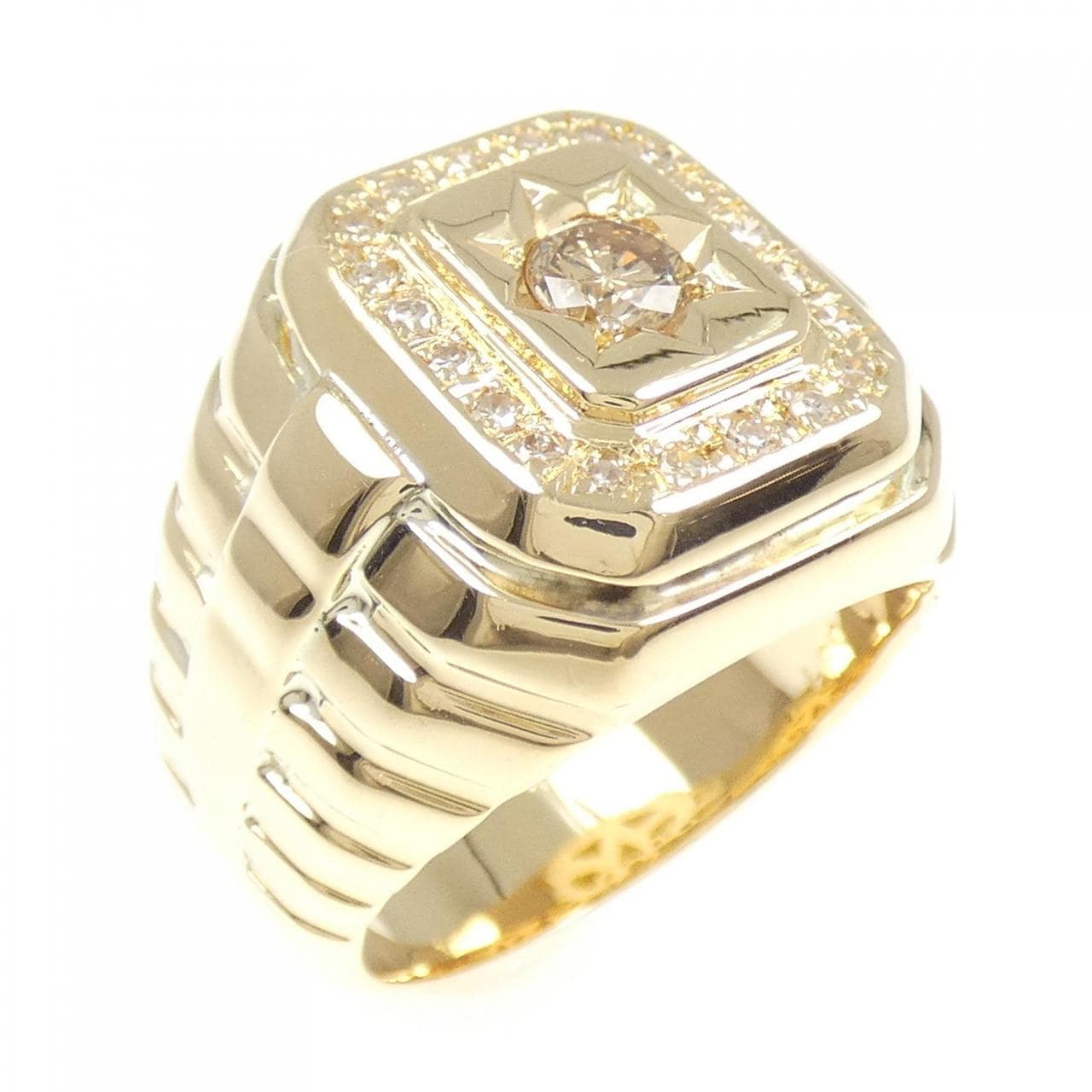 K18YG ダイヤモンド リング 0.51CT