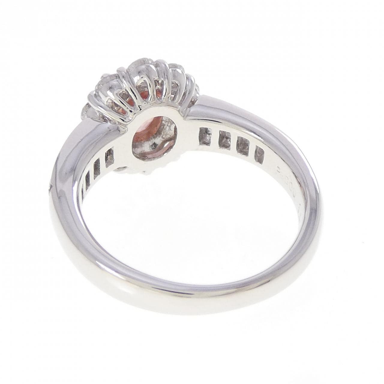 PT900 パパラチアサファイヤ リング 1.07CT