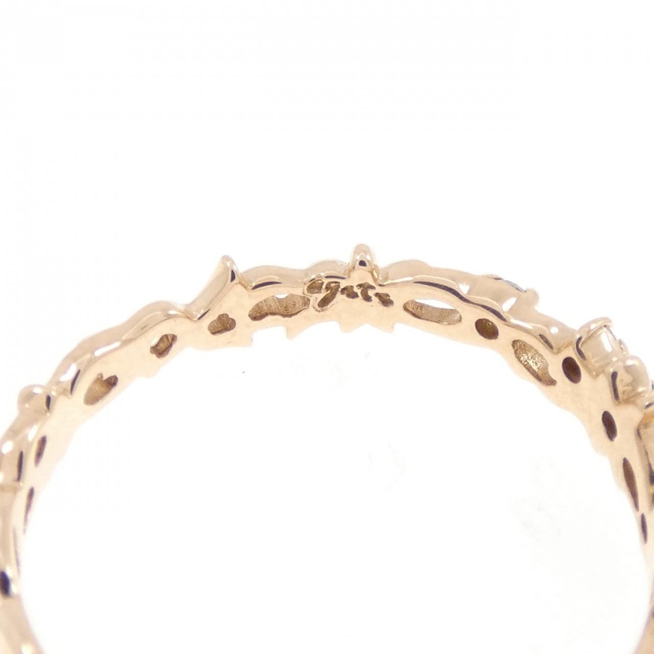 アガット ダイヤモンド リング 0.05CT