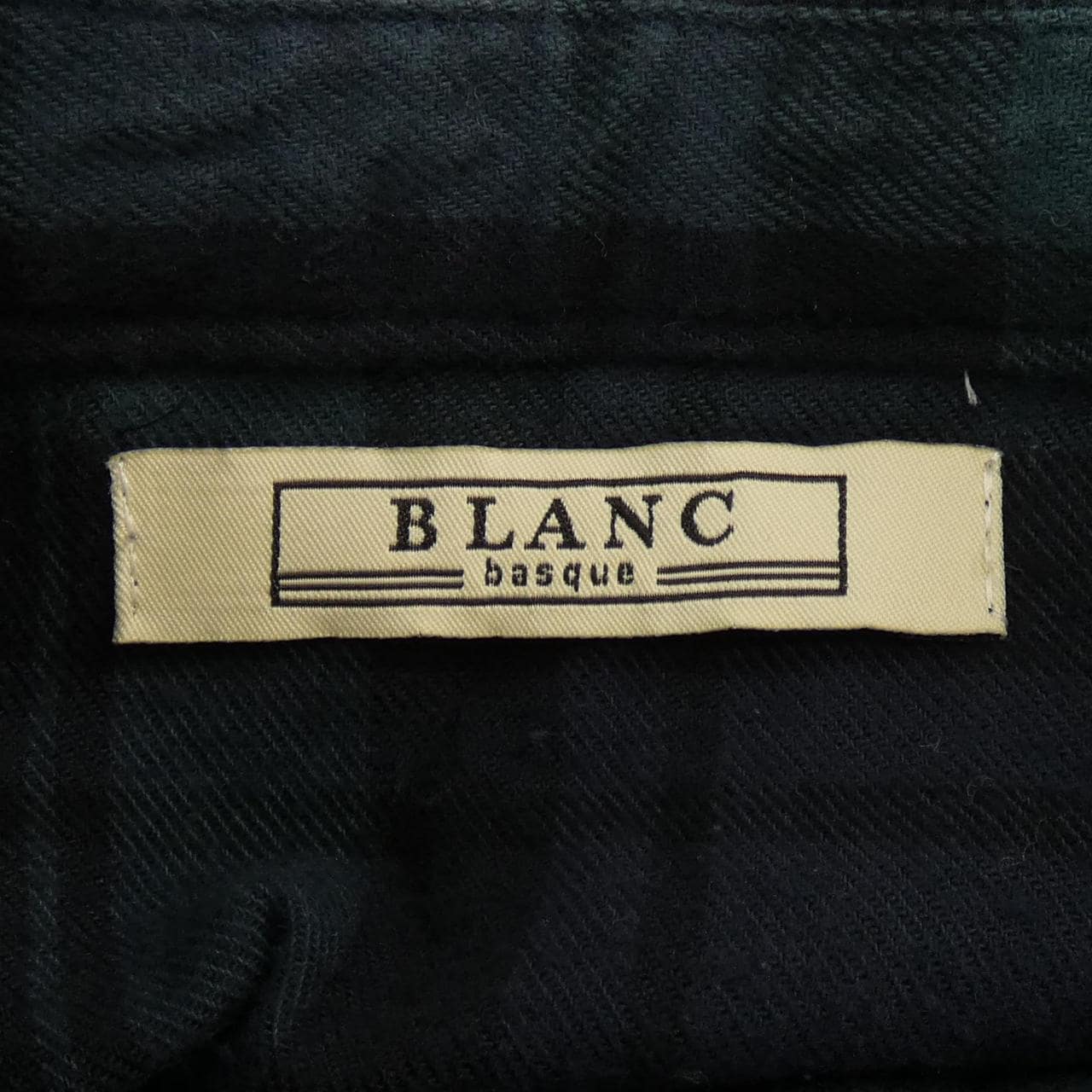 blanc basque blanc basque シャツ