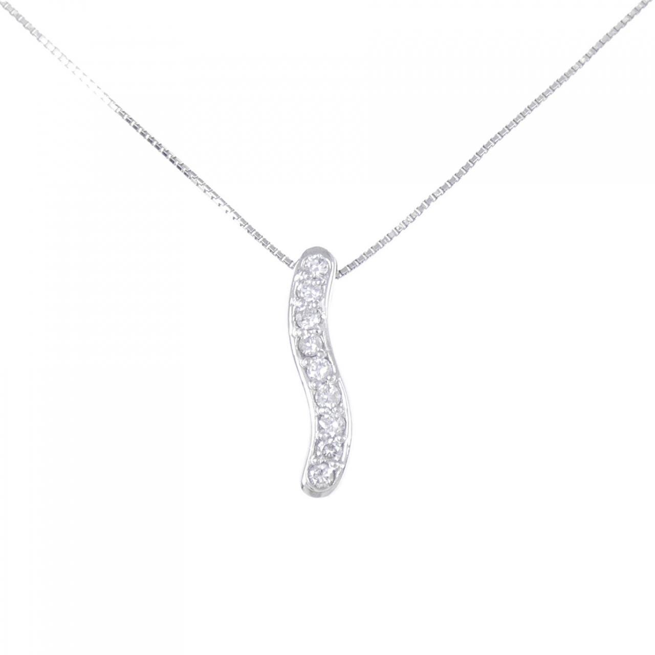 コメ兵｜PT ダイヤモンド ネックレス 0.18CT｜ジュエリー｜ネックレス