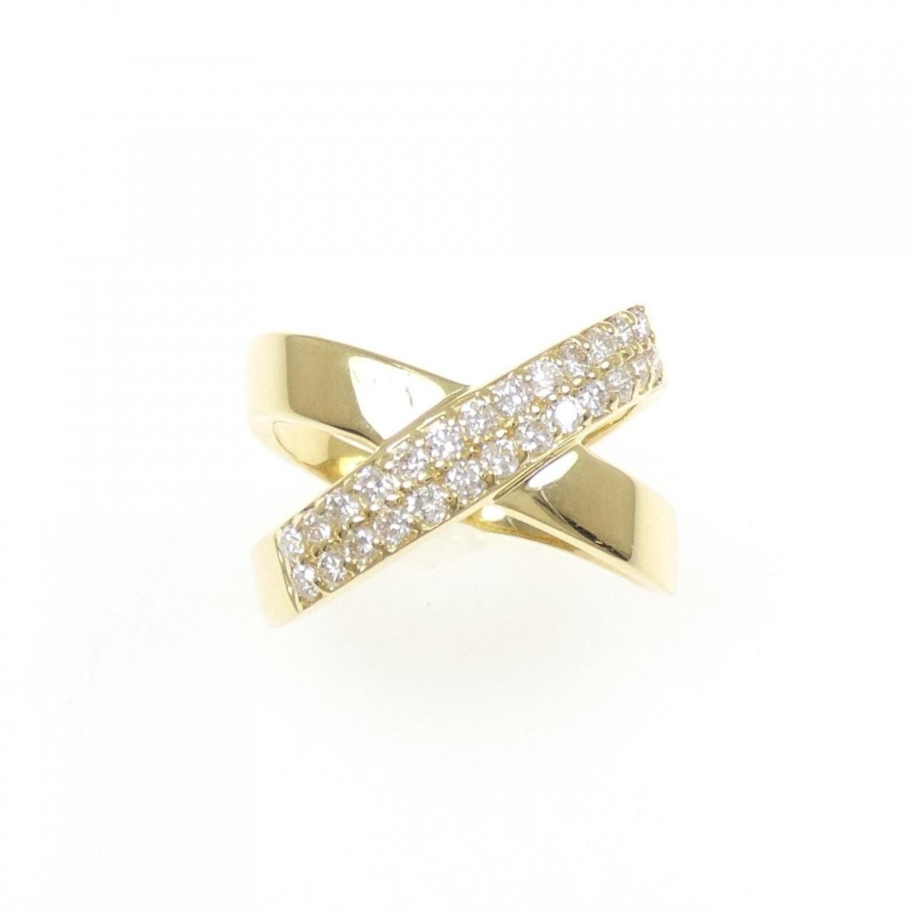 K18YG ダイヤモンド リング 0.50CT