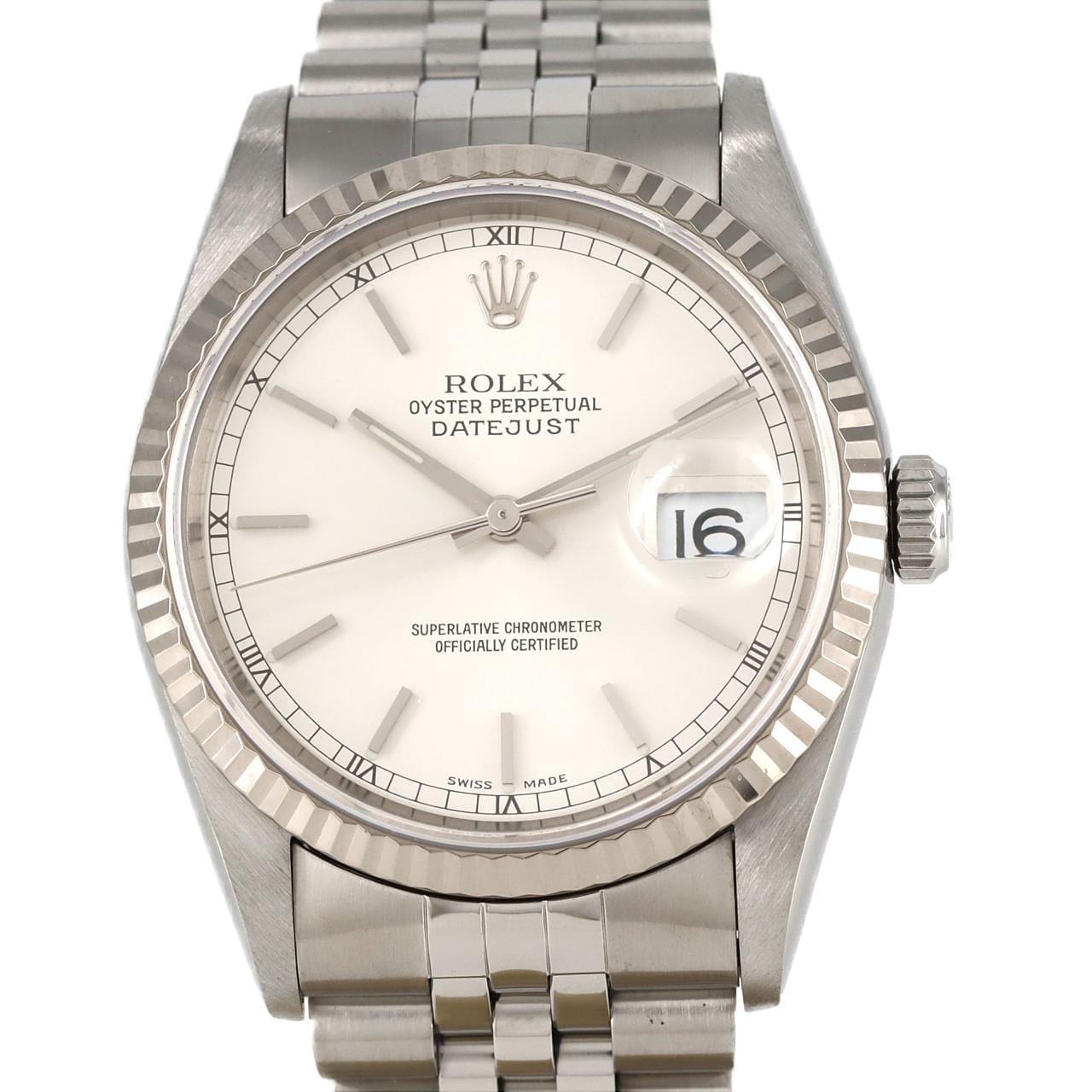 ROLEX Datejust 16234 SSxWG Automatic U number