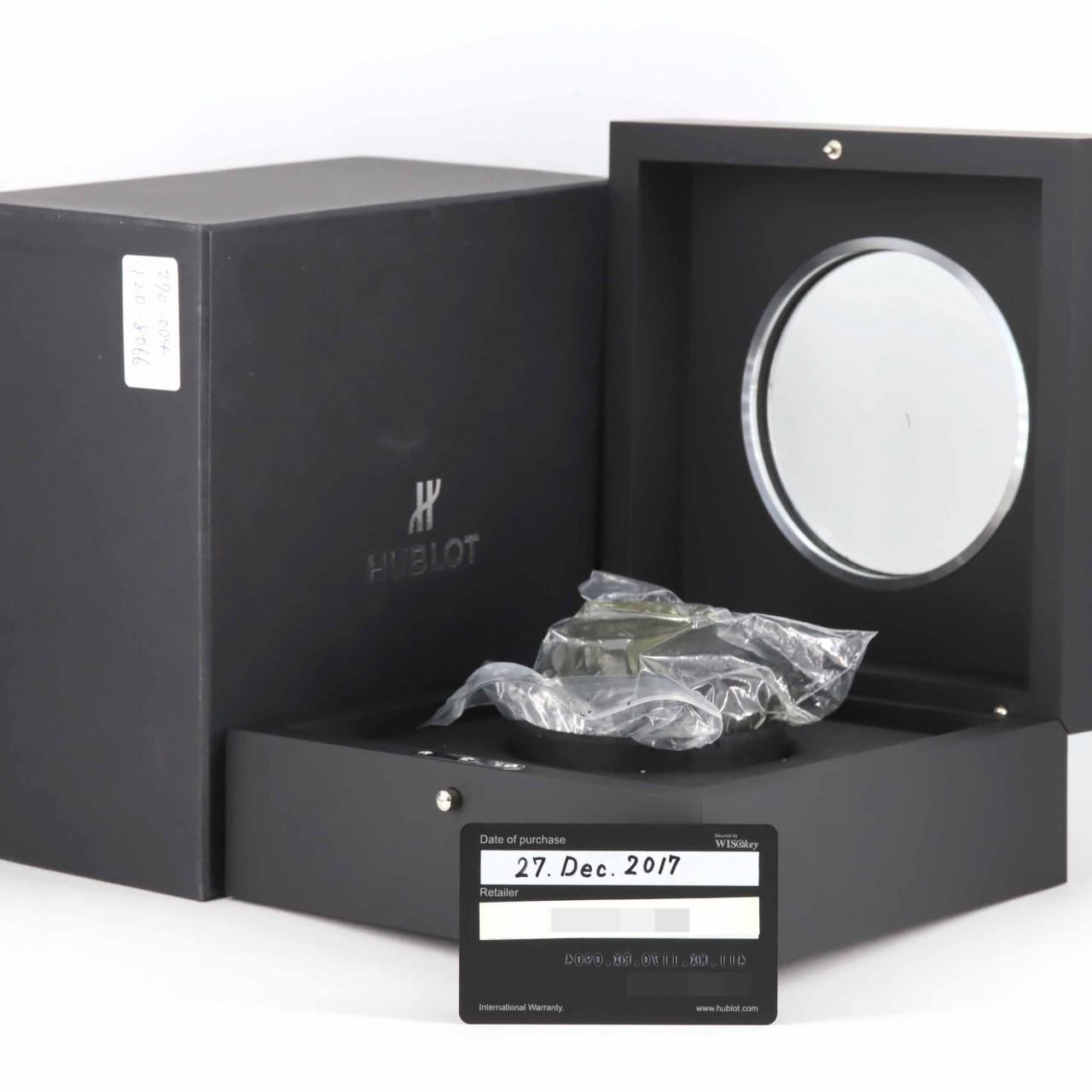 Hublot Big Bang Unico 钛金属/长方形 D 411.NX.1170.RX.0904 TI自动上弦