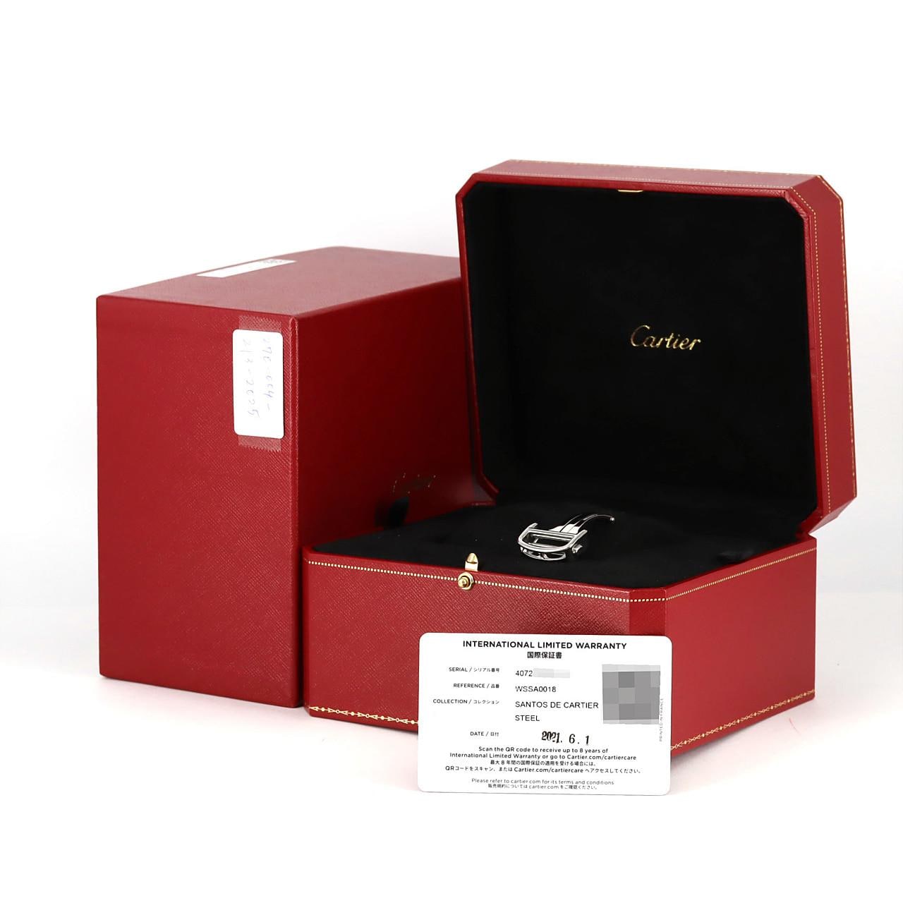 カルティエ サントス･ドゥ･カルティエLM WSSA0018 SS 自動巻