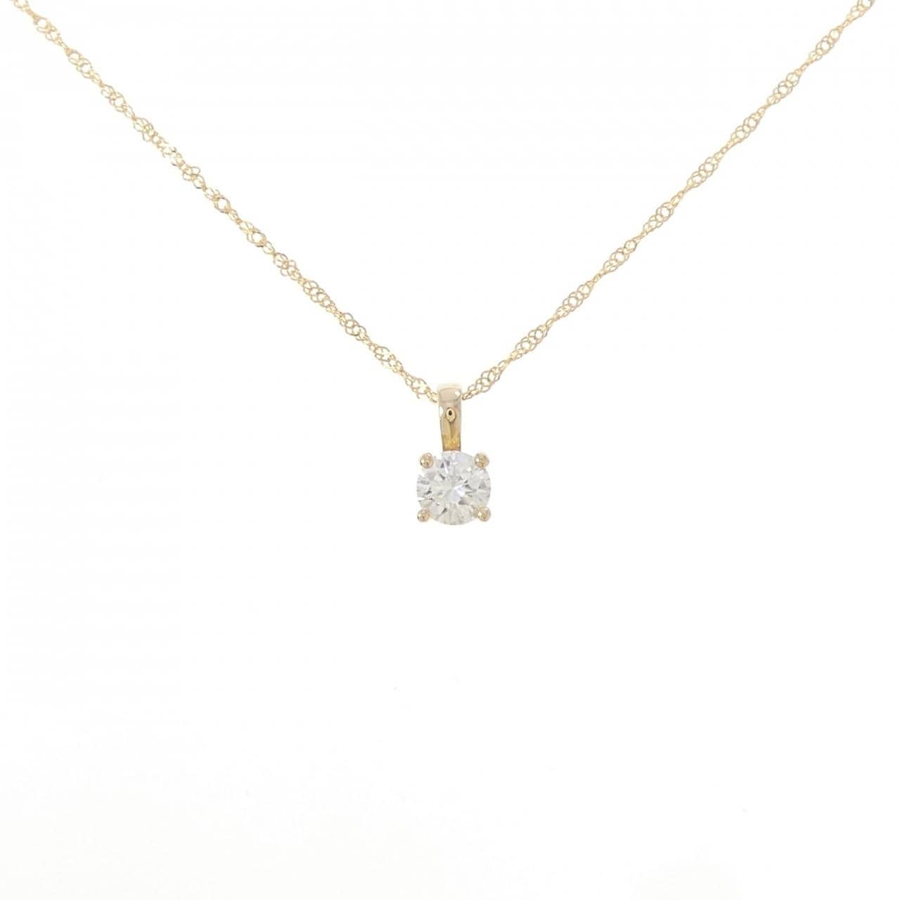 750YG/K18YG ダイヤモンド ネックレス