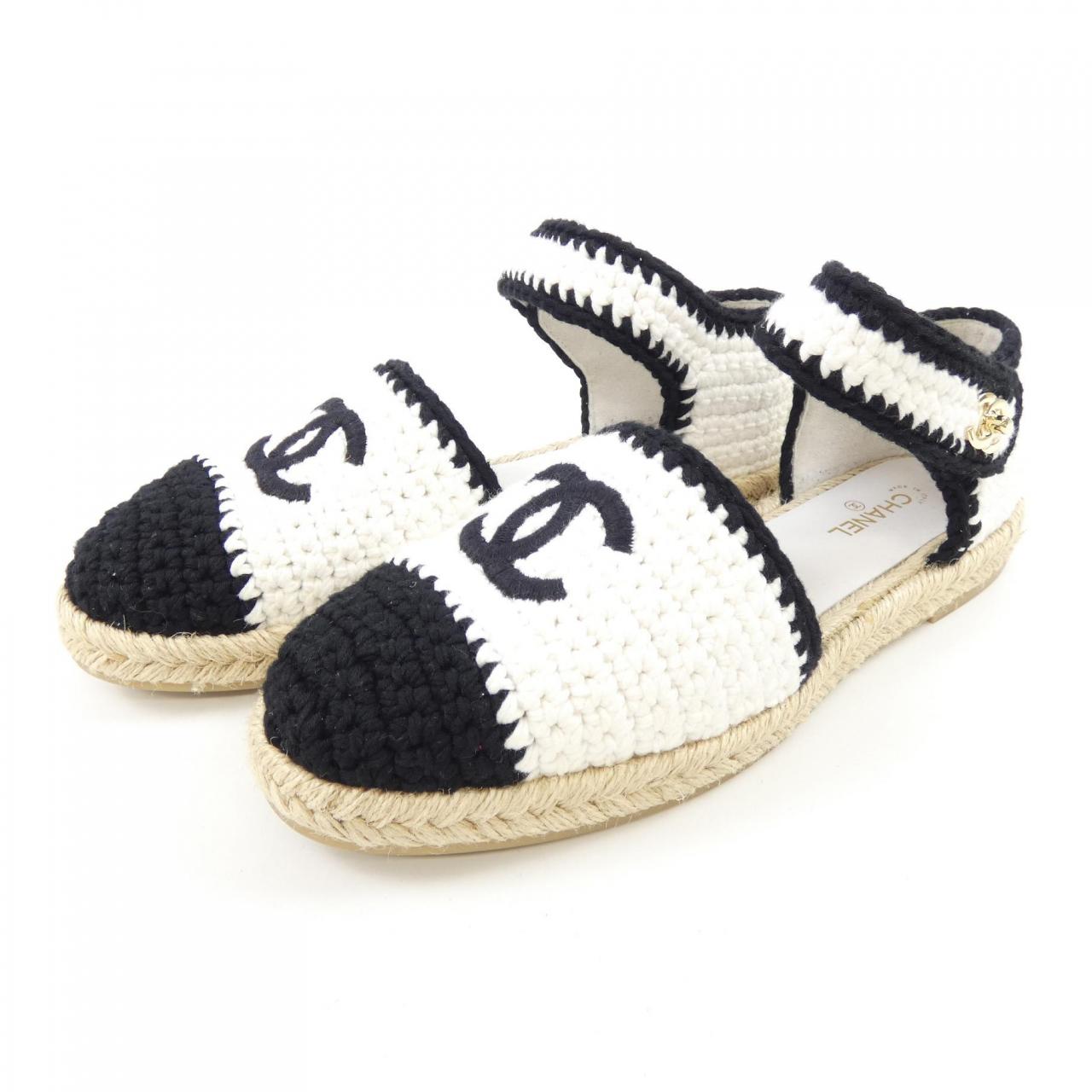 シャネル CHANEL エスパドリーユ ターンロック G38736X56399 シューズ