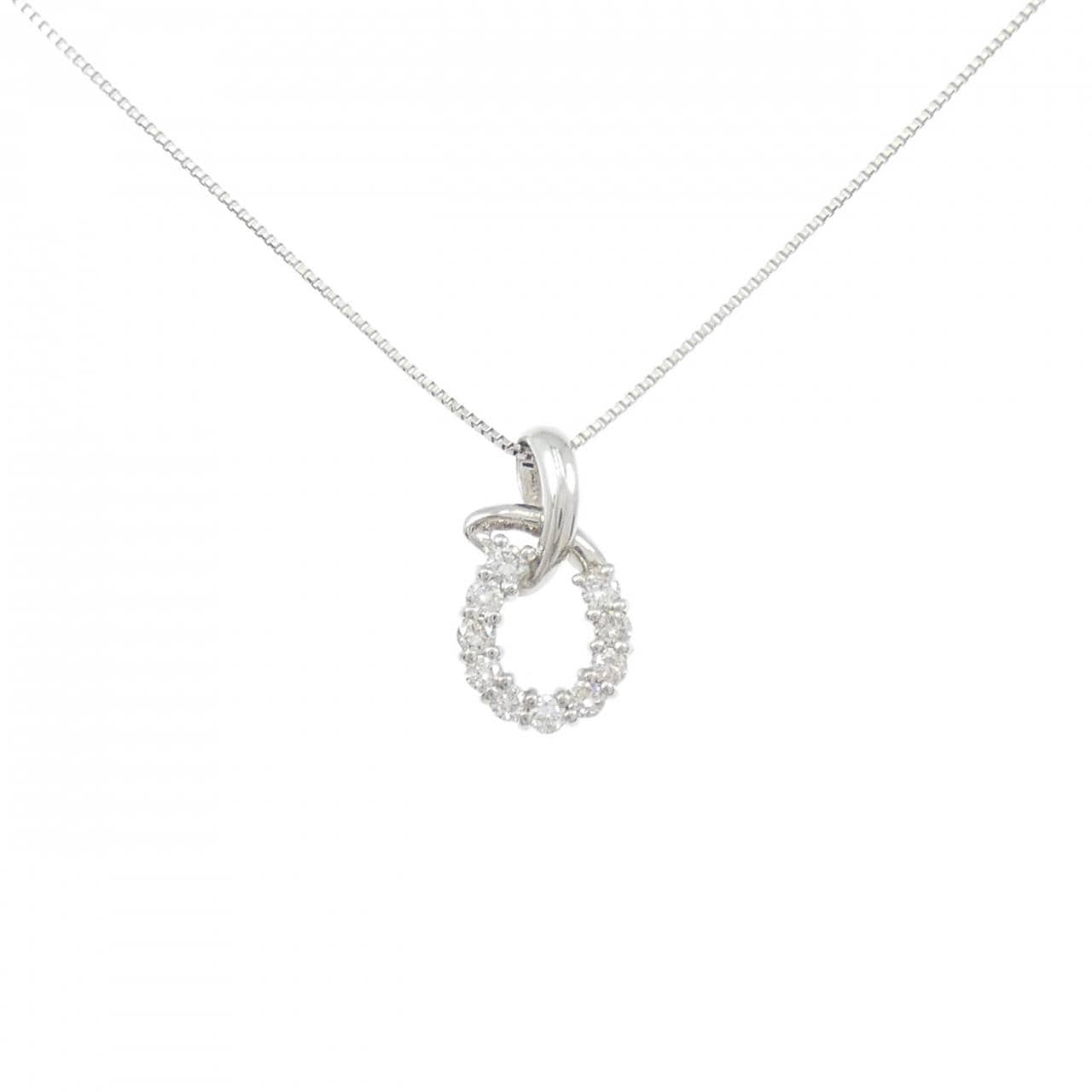PT900/PT850 ダイヤモンド ネックレス 0.20CT
