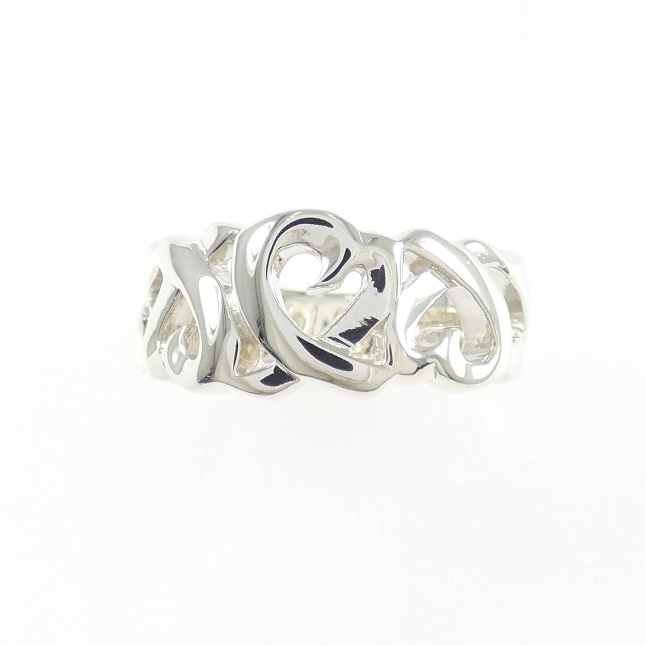 ティファニー トリプルラビングハート リング