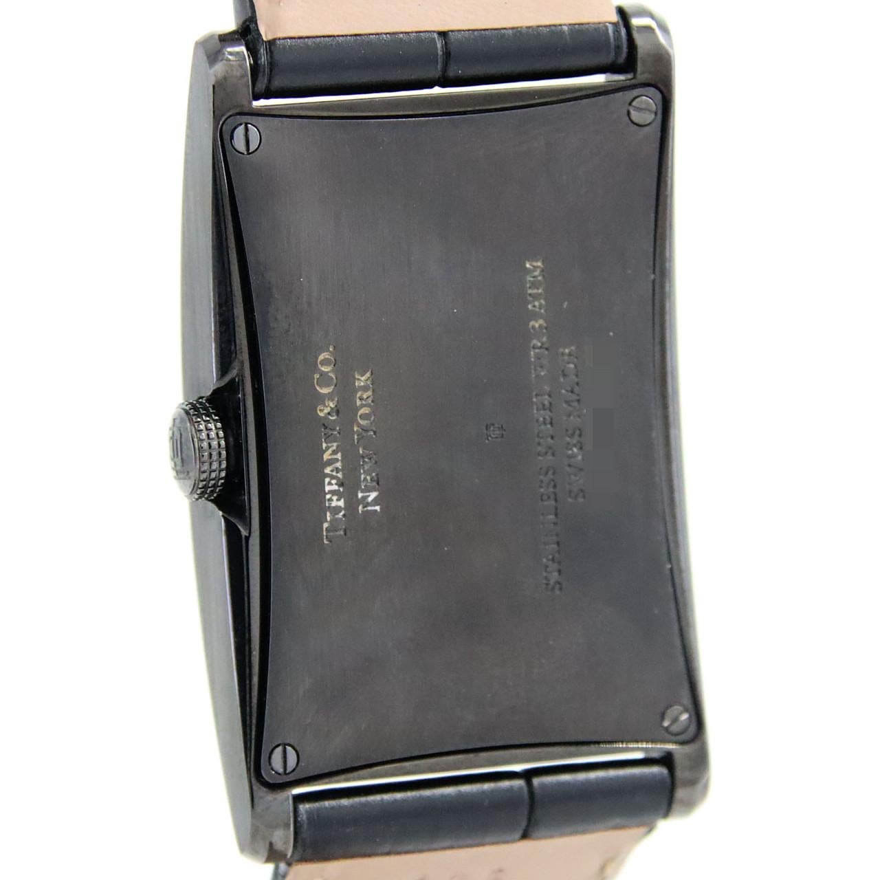 ティファニー イーストウエストブラックセンス 3744129 SS クォーツ