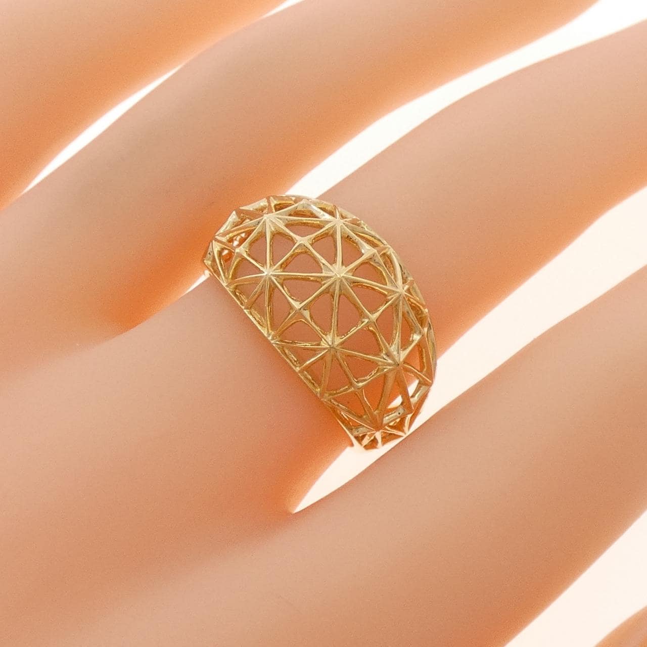 スタージュエリー K18YG リング