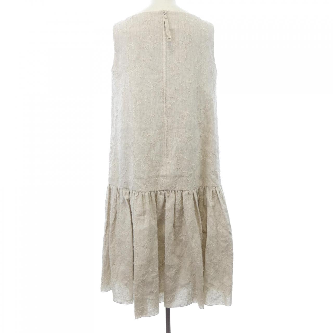 フォクシー FOXEY LINEN PICNIC 45149 ワンピース