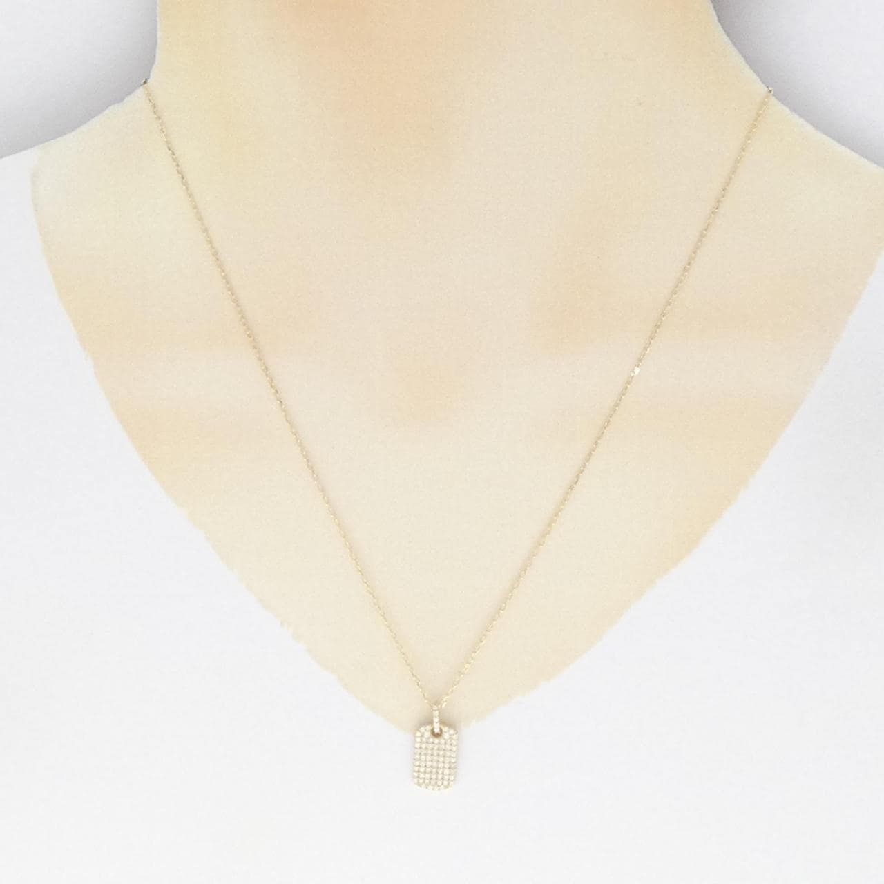 【新品】K18YG ダイヤモンド ネックレス 0.31CT