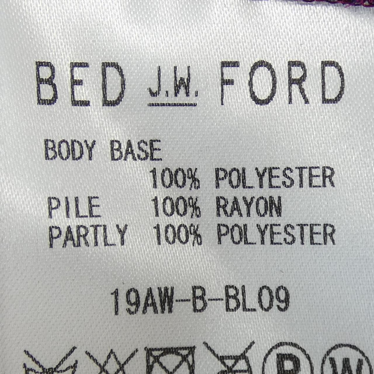 BED J.W. FORD シャツ