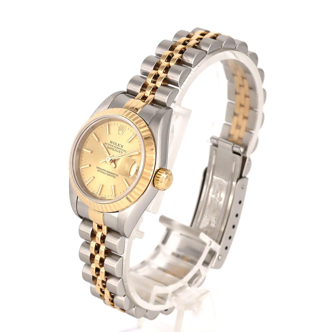 ロレックス デイトジャスト 79173 SSxYG 自動巻 P番