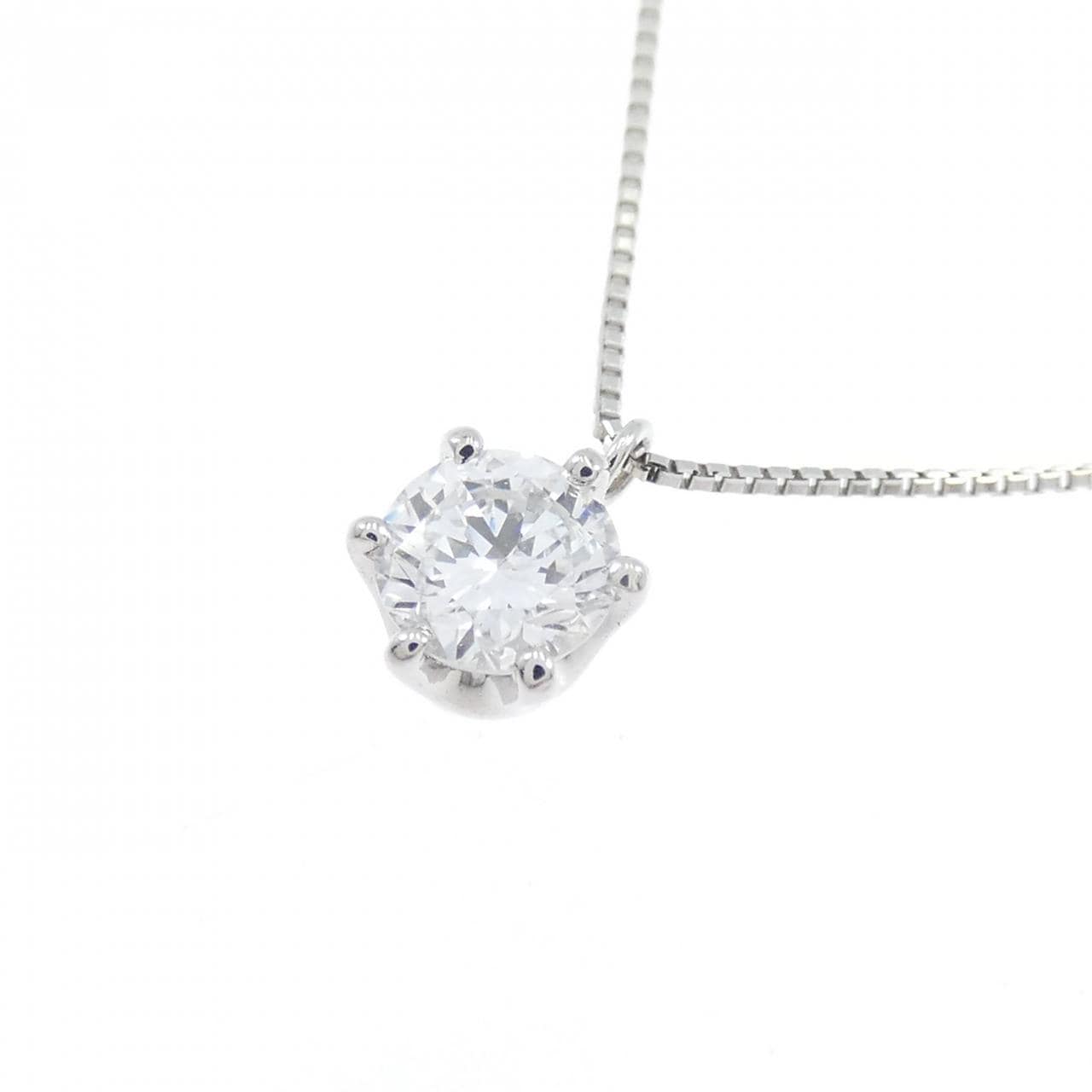 PT900/PT850 ダイヤモンド ネックレス 0.408CT E SI2 Good