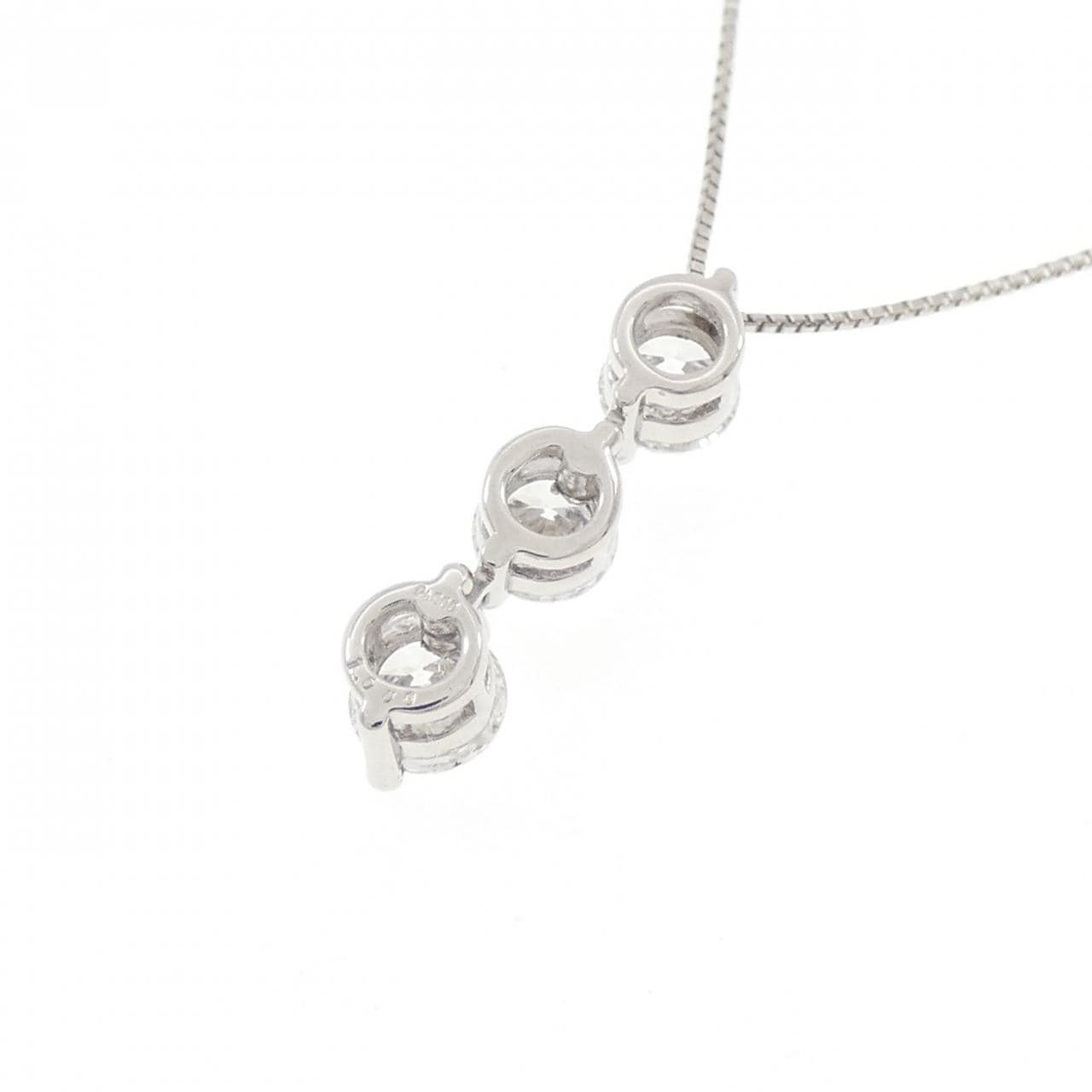 PT900/PT850 ダイヤモンド ネックレス 1.000CT