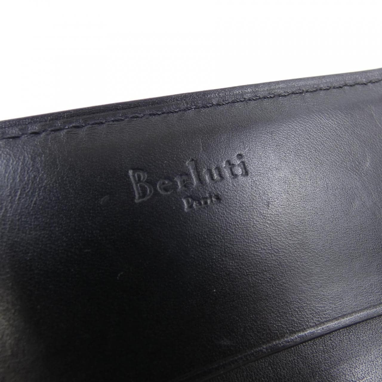 ベルルッティ Berluti インブイアスクリットレザーカードホルダー CARD CASE
