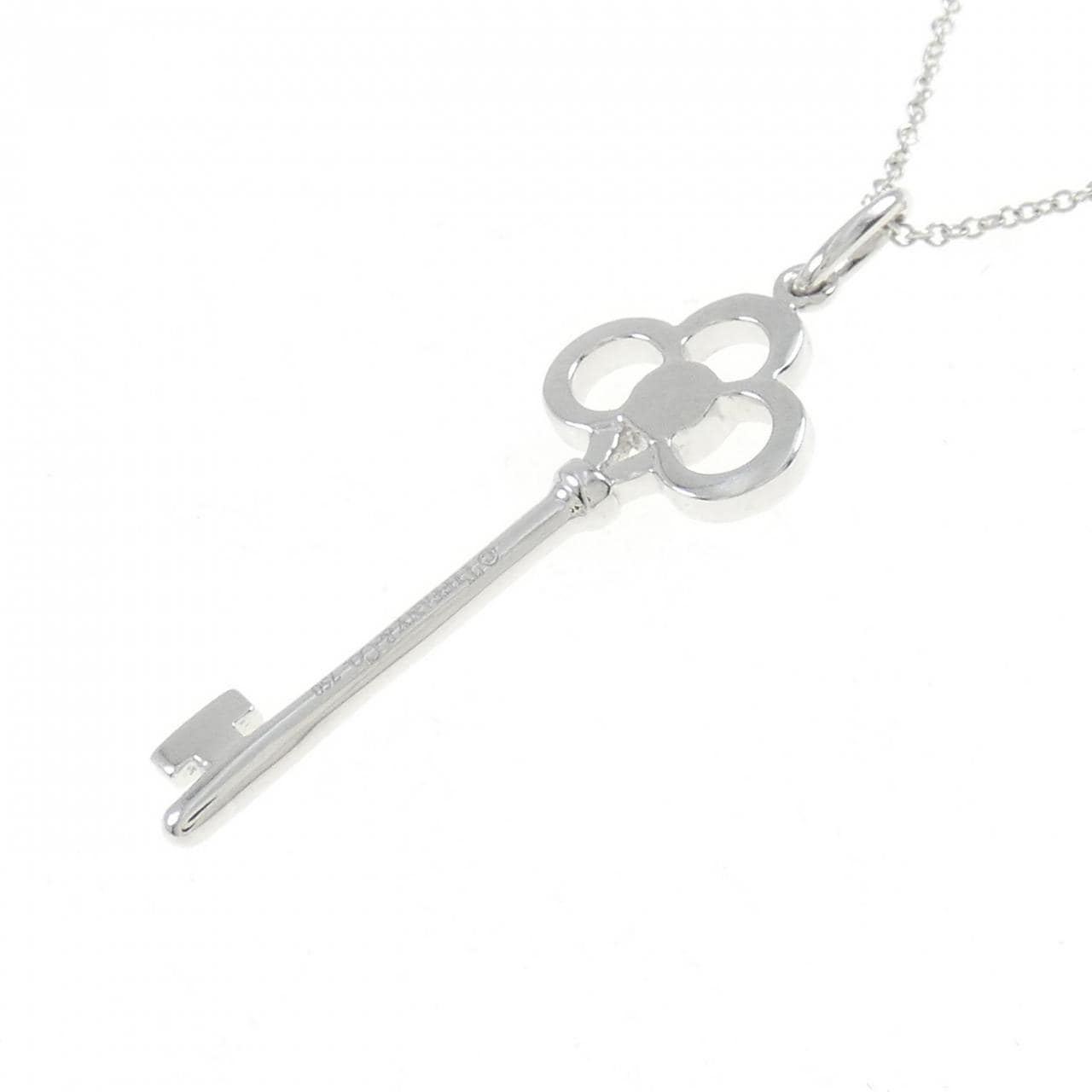 TIFFANY crown key necklace