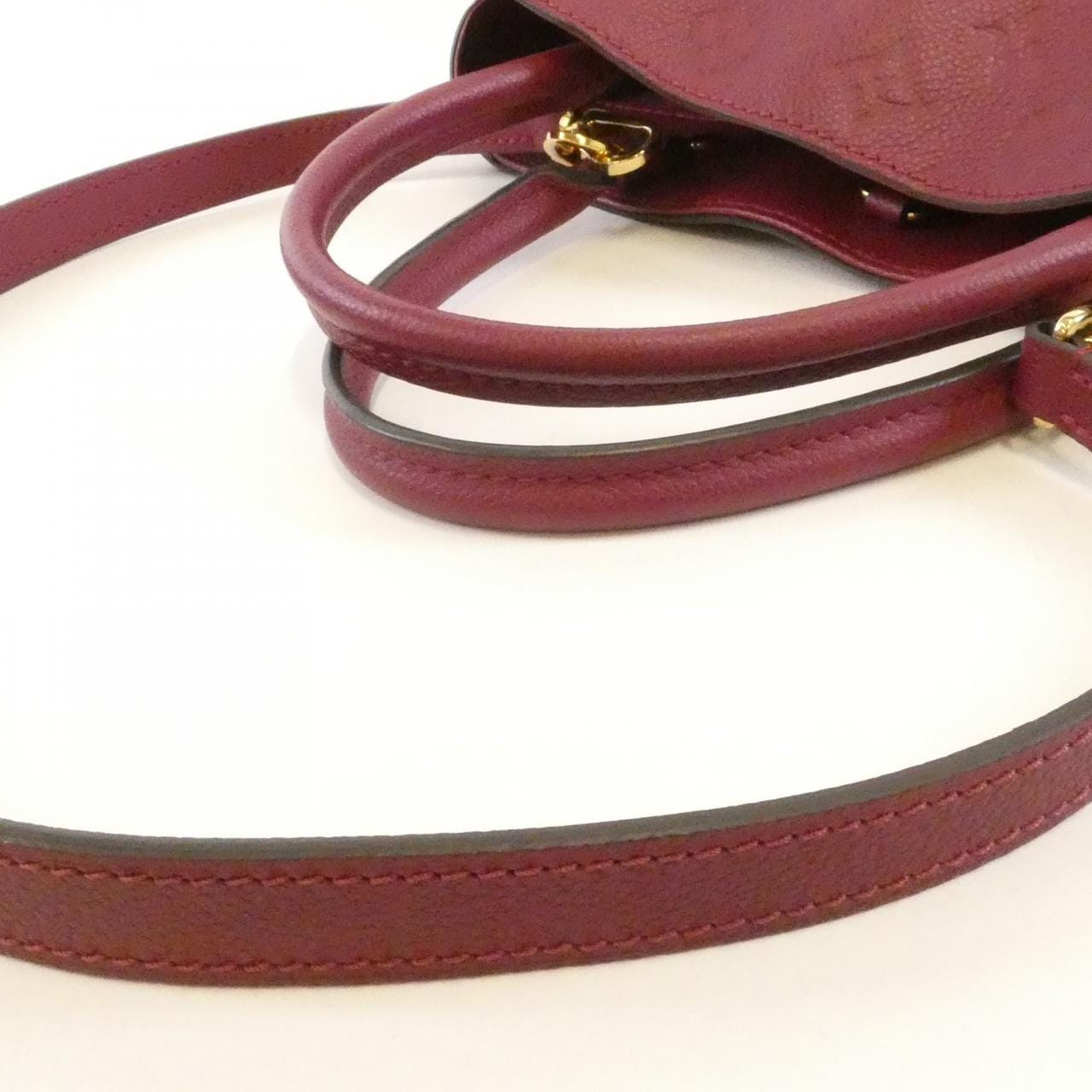 LOUIS VUITTON Monogram Empreinte Montaigne 中号包 M43258