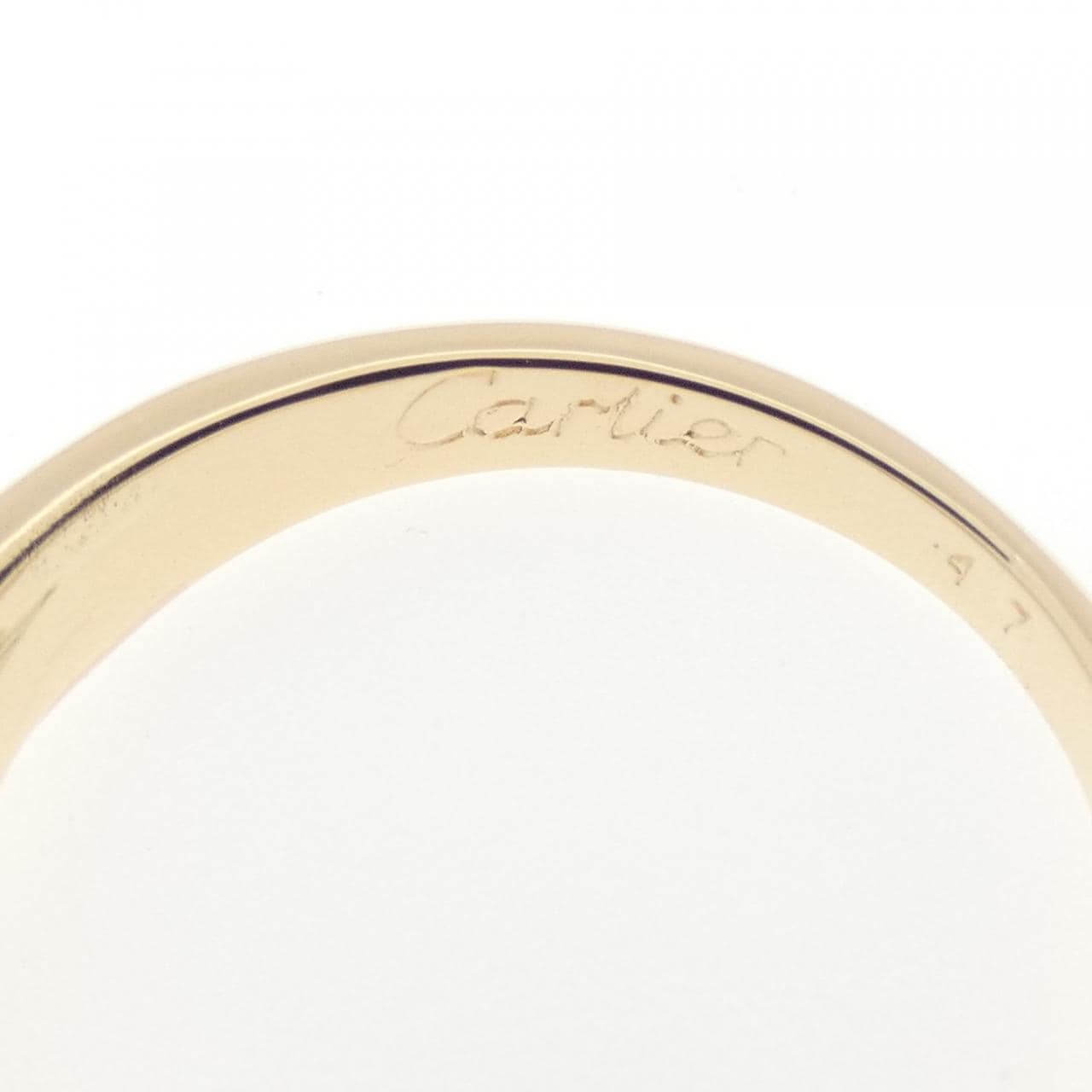 カルティエ ソリテール トリニティ リング 0.34CT F VVS2