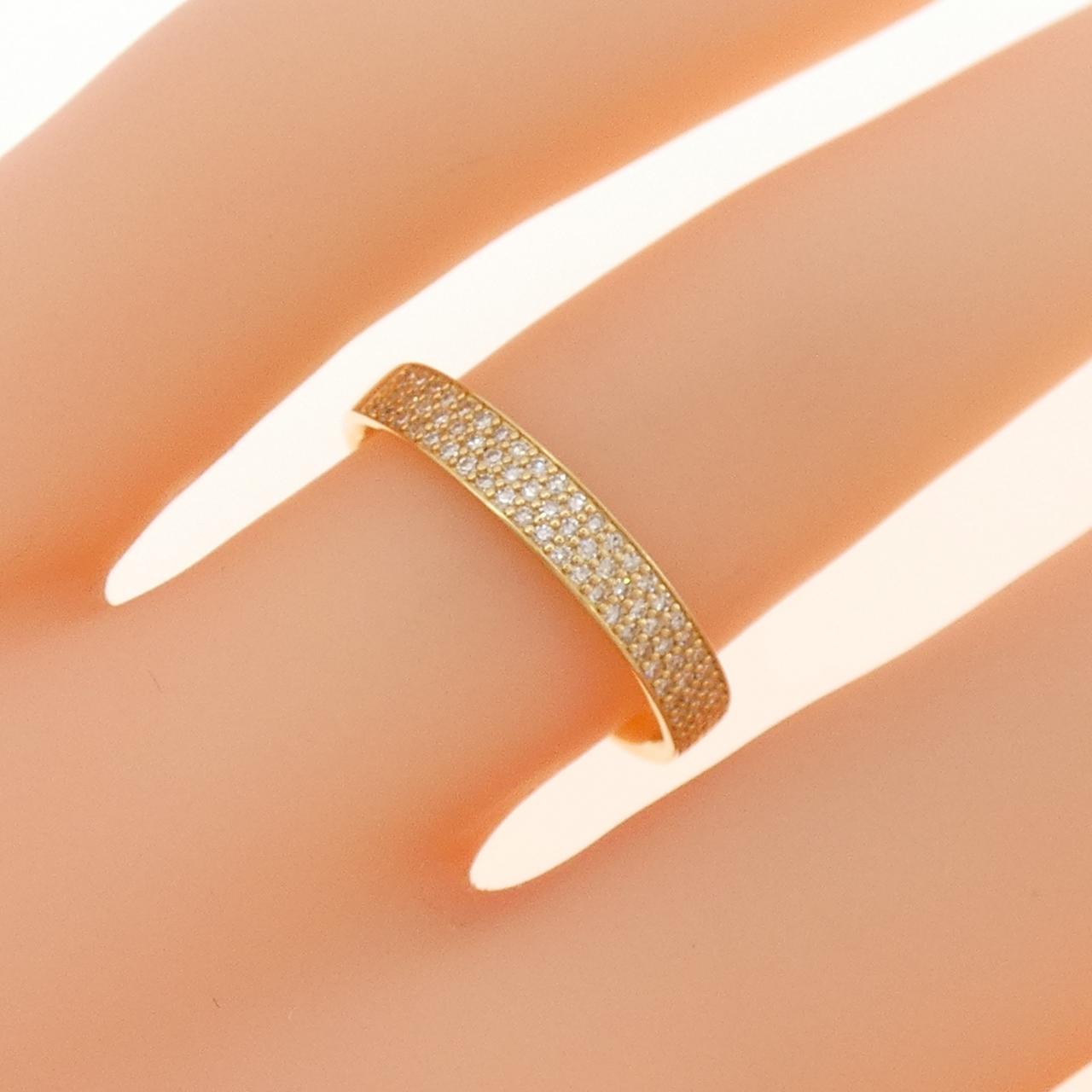 アガット ダイヤモンド リング 0.13CT
