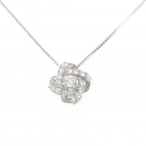 PT900/PT850 ダイヤモンド ネックレス 0.23CT D VVS2 3EXT